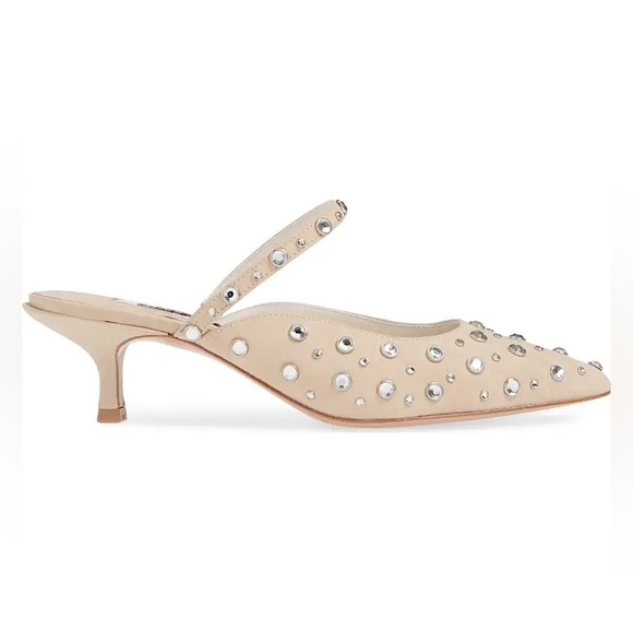 NEW ALICE + OLIVIA Margo Mirror Studded 8 1/2. now $50 - Picture 4 of 4